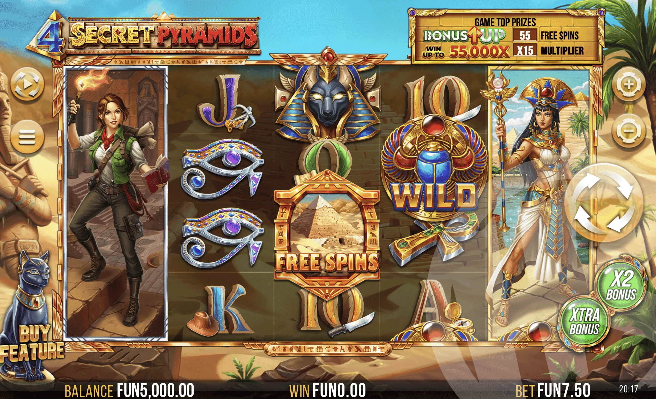 4 Secret Pyramids Slot Review pic 17